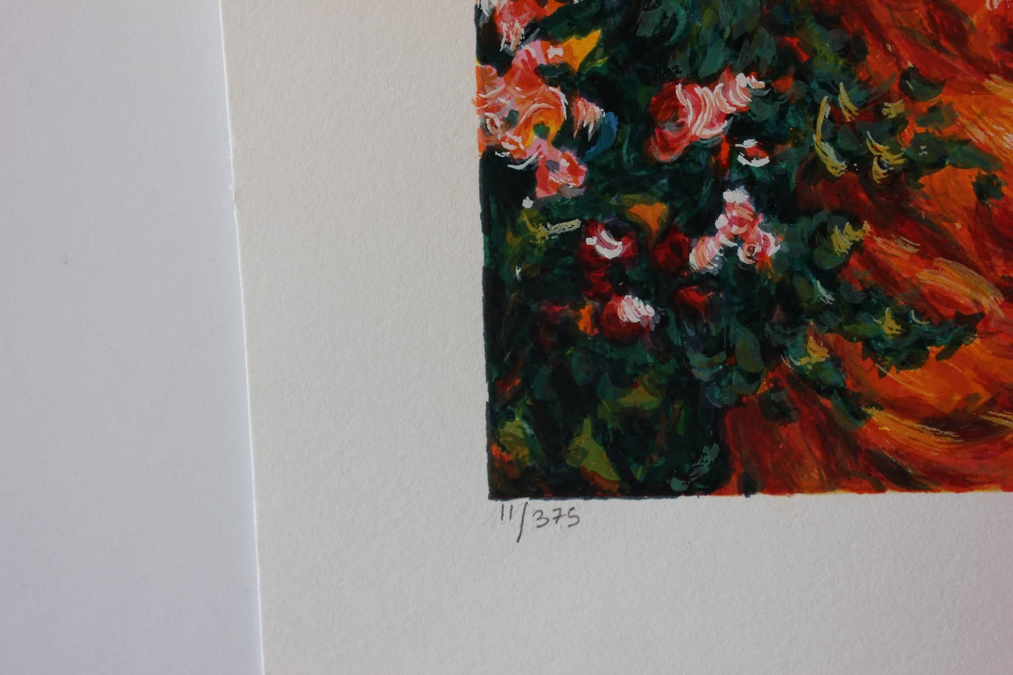 Igor Semeko- Original Serigraph on Paper "Tea Time"