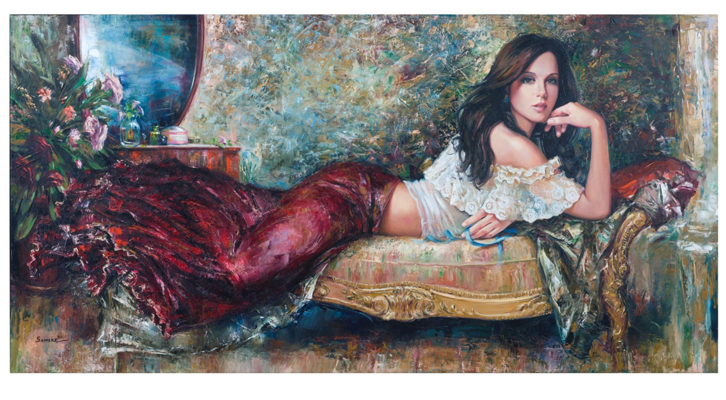 Igor Semeko- Original Giclee on Canvas "Lonely Night"