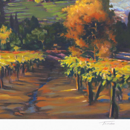 Jennie Tomao- Silkscreen "Wine Country"