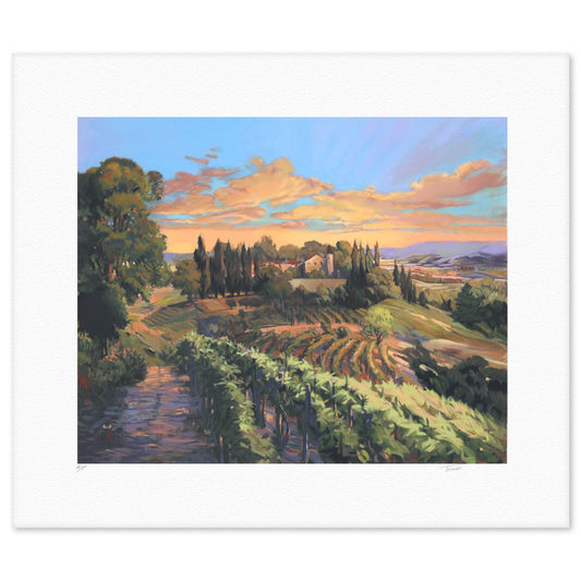 Jennie Tomao- Silkscreen "Vintage Harvest"