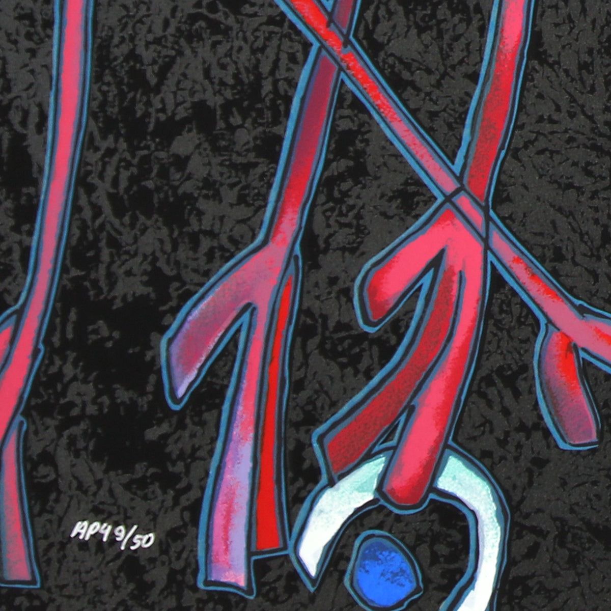 Jian Tie Feng- Silkscreen "Rhythm"