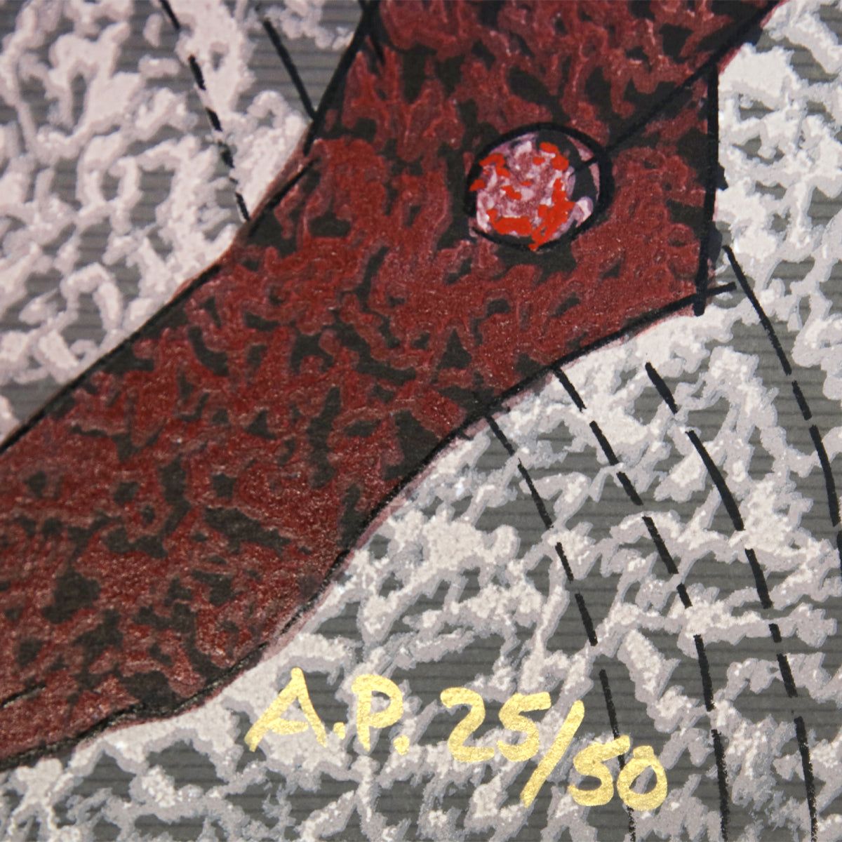 Jian Tie Feng- Serigraph "Flight"
