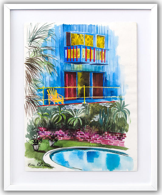 Zina Roitman- Original Watercolor "Untitled"