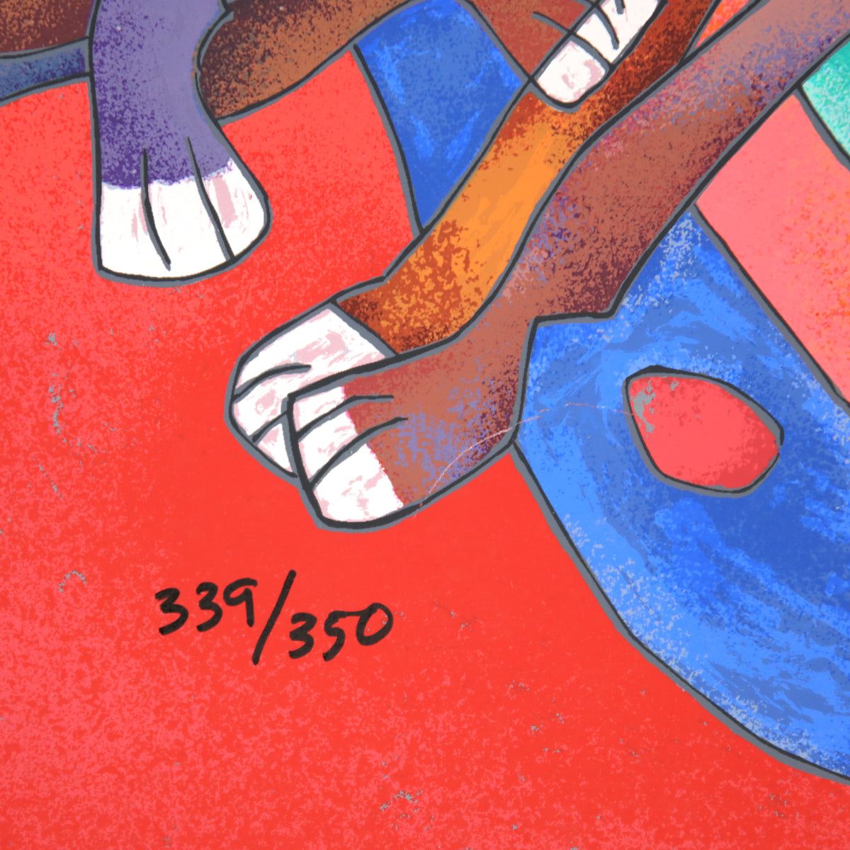 Jian Tie Feng- Silkscreen "Huntress"