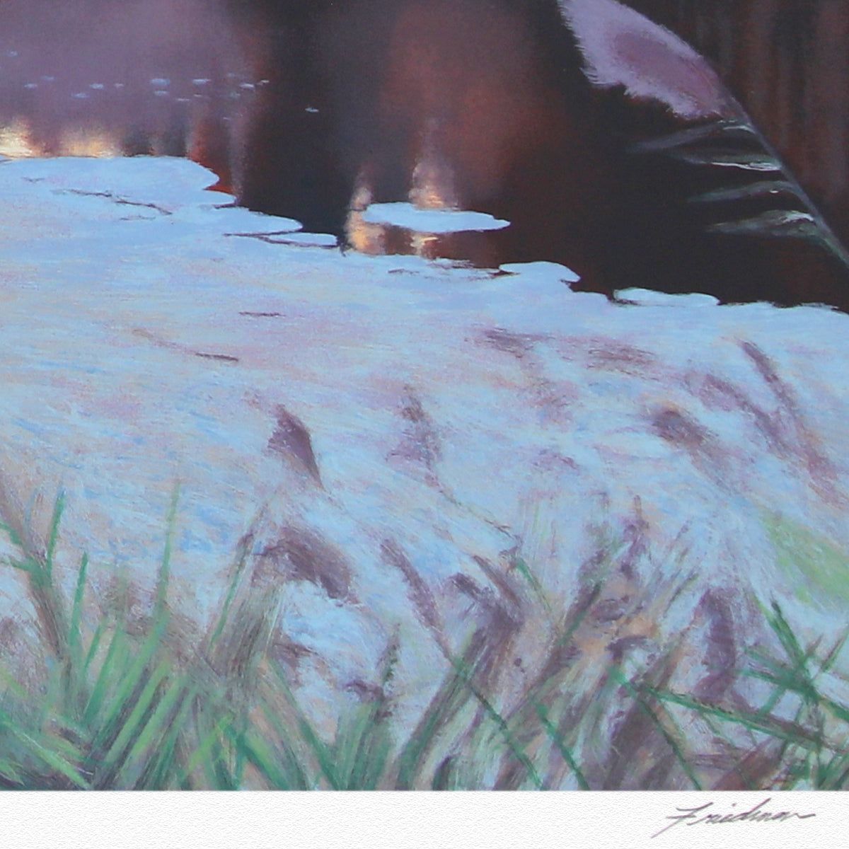 Jon Friedman- Serigraph "Setting Sun l"