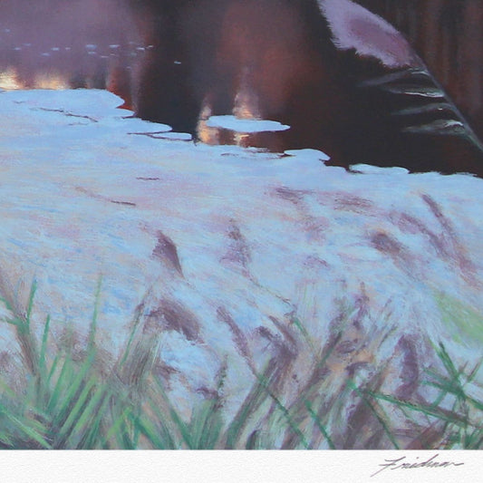 Jon Friedman- Serigraph "Setting Sun l"