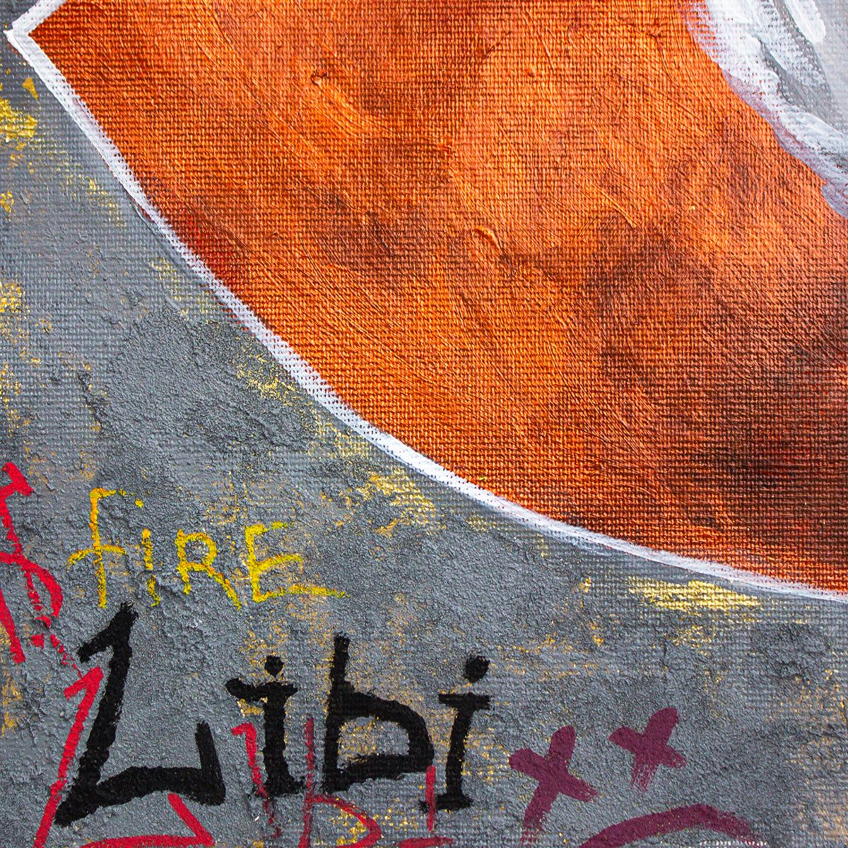 Libi- Original Acrylic on Canvas "Payday"
