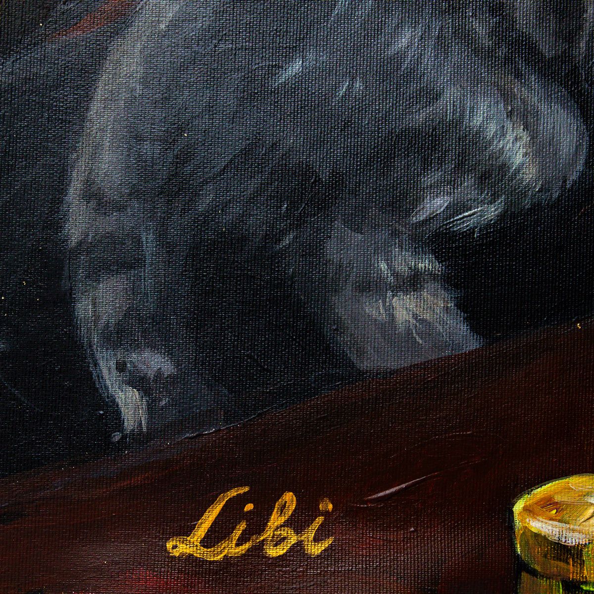 Libi- Original Acrylic on Canvas "Power and Presence"