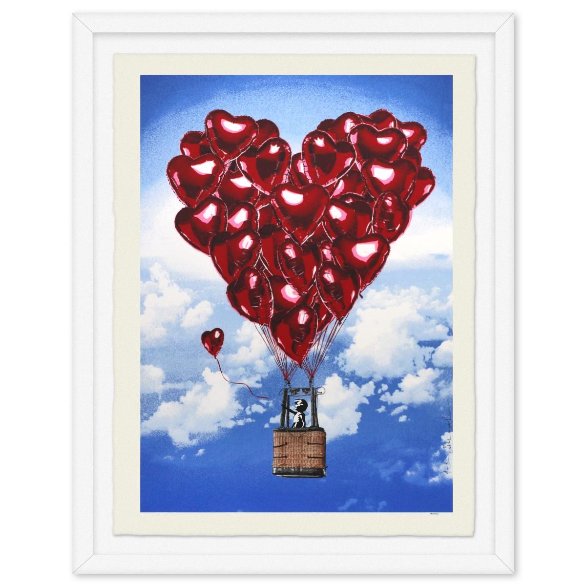 Mr Brainwash- 11-Color Screen Print "Love Above All"