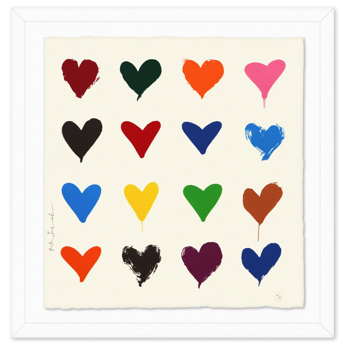 Mr Brainwash- Silkcreen on Paper "All You Need Is He[Art], 2022"