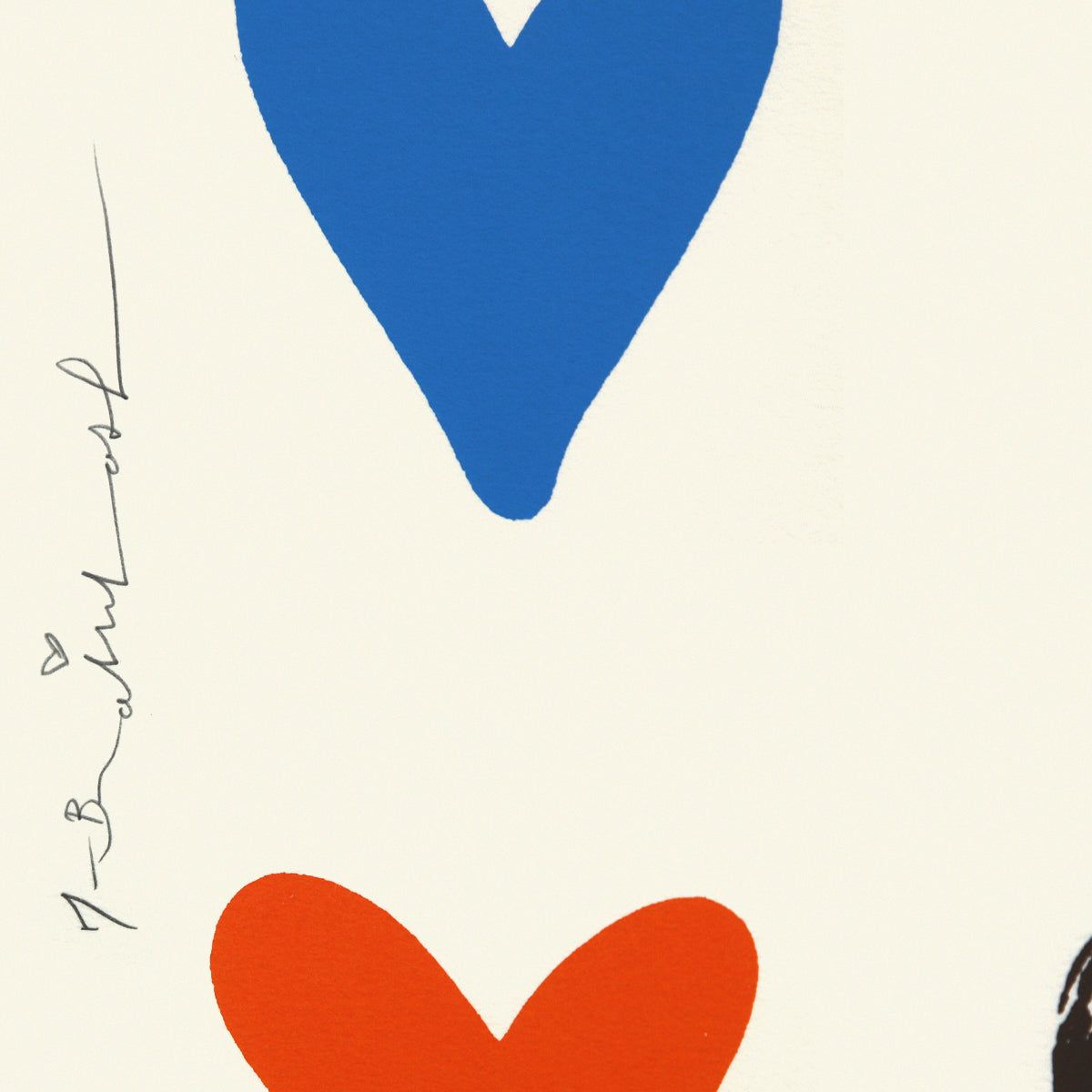 Mr Brainwash- Silkcreen on Paper "All You Need Is He[Art], 2022"