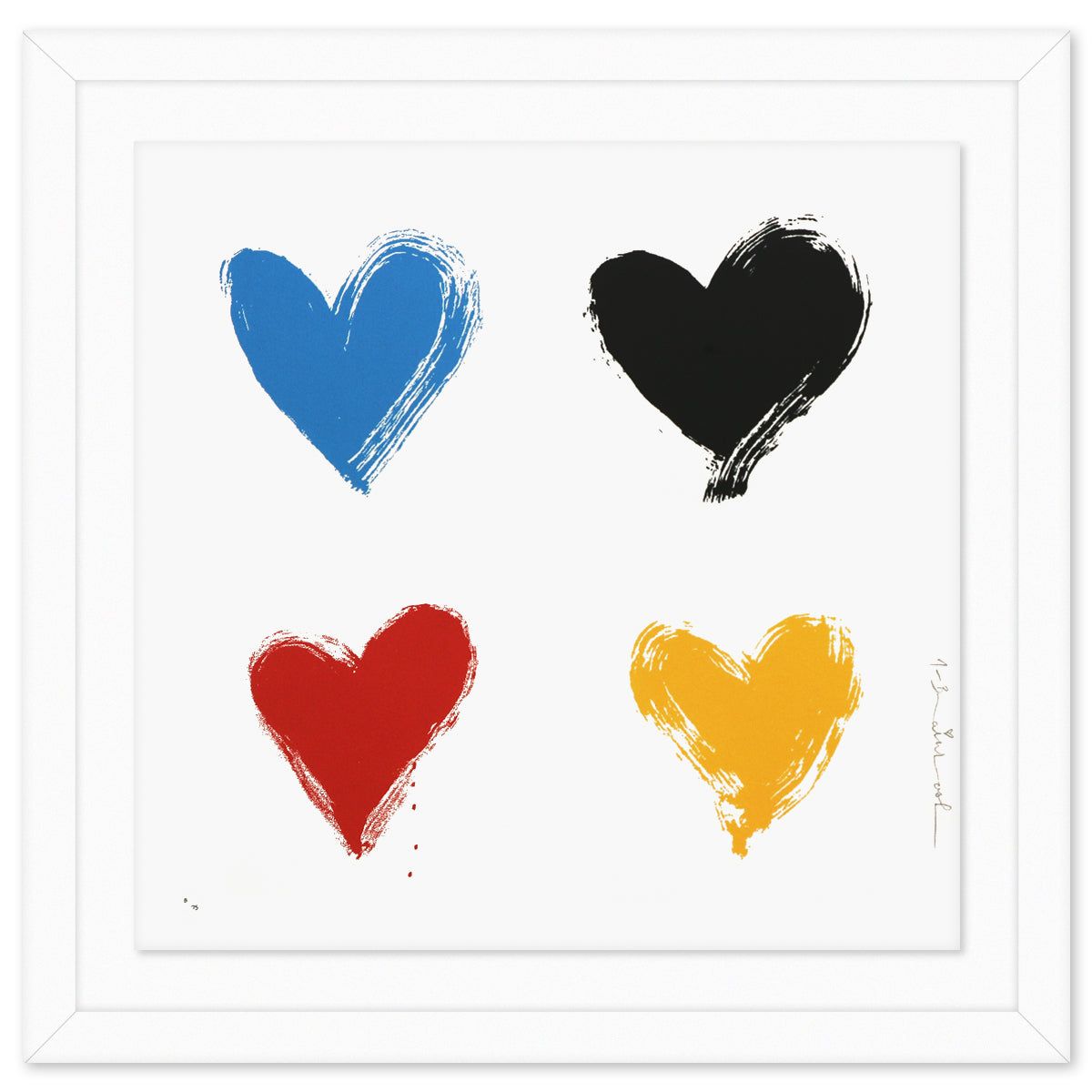 Mr Brainwash- 4-Color Silkscreen on Paper "All You Need Is He[Art], 2021"