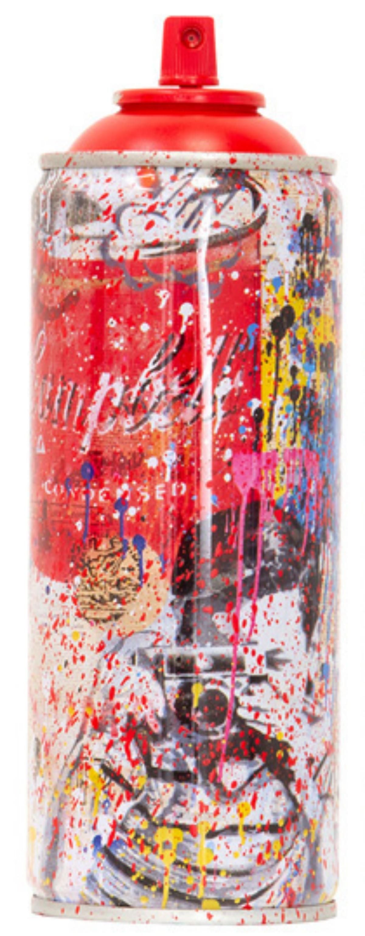 Mr. Brainwash- SPRAY CAN "SMILE[PORTRAIT], 2020"