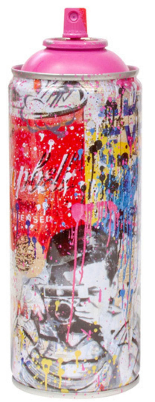Mr. Brainwash- SPRAY CAN "SMILE[PORTRAIT], 2020"