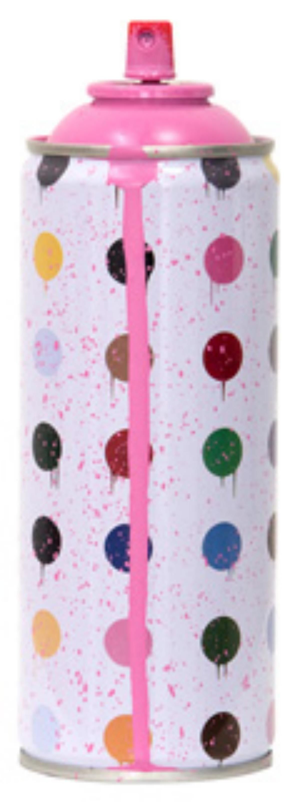 Mr. Brainwash- SPRAY CAN "HIRST DOTS, 2020"