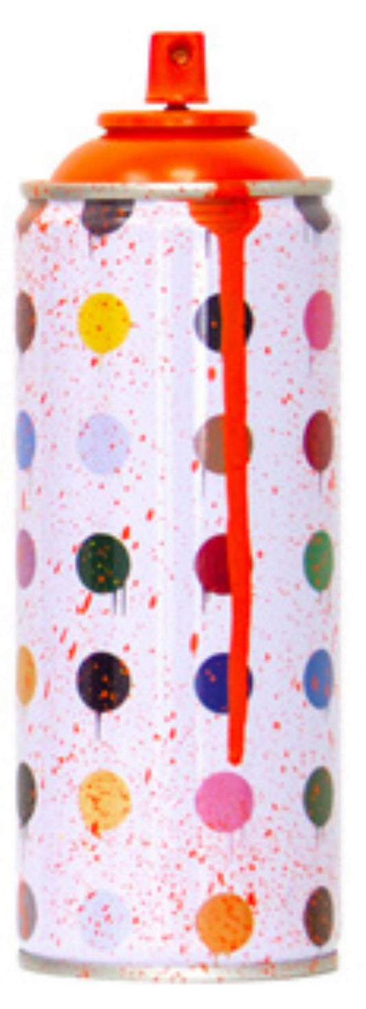 Mr. Brainwash- SPRAY CAN "HIRST DOTS, 2020"