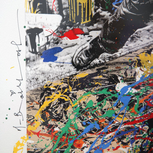 Mr. Brainwash- Silk Screen "Freedom Art"