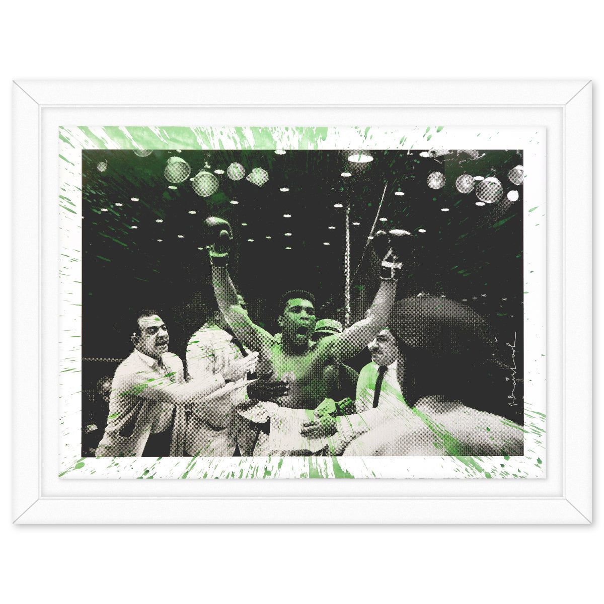 Mr. Brainwash- Silkscreen "Absolute Ali"