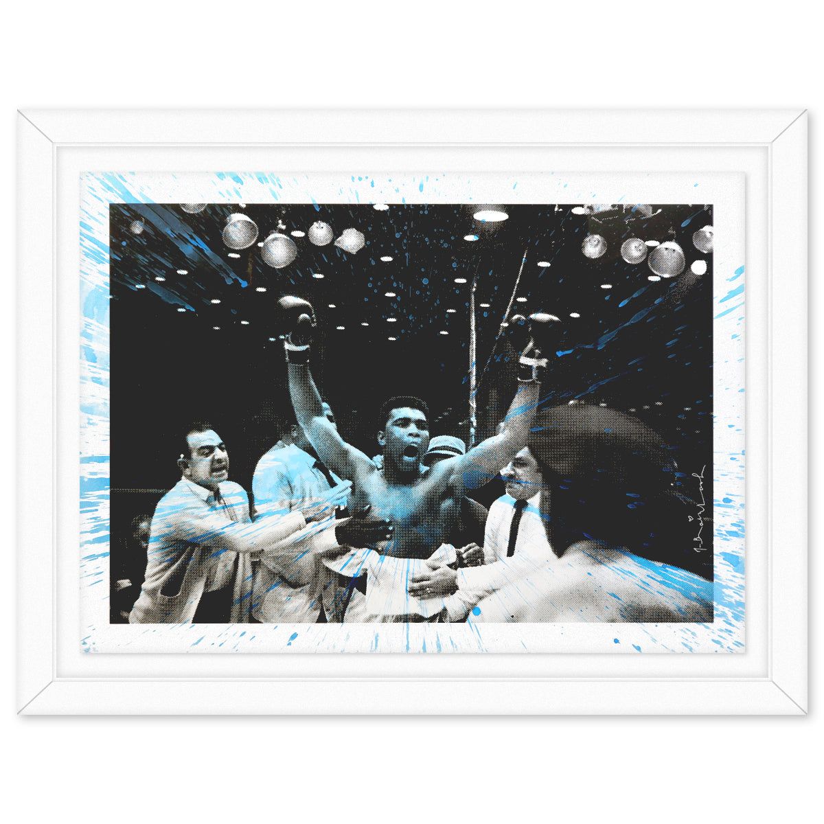 Mr. Brainwash- Silkscreen "Absolute Ali"