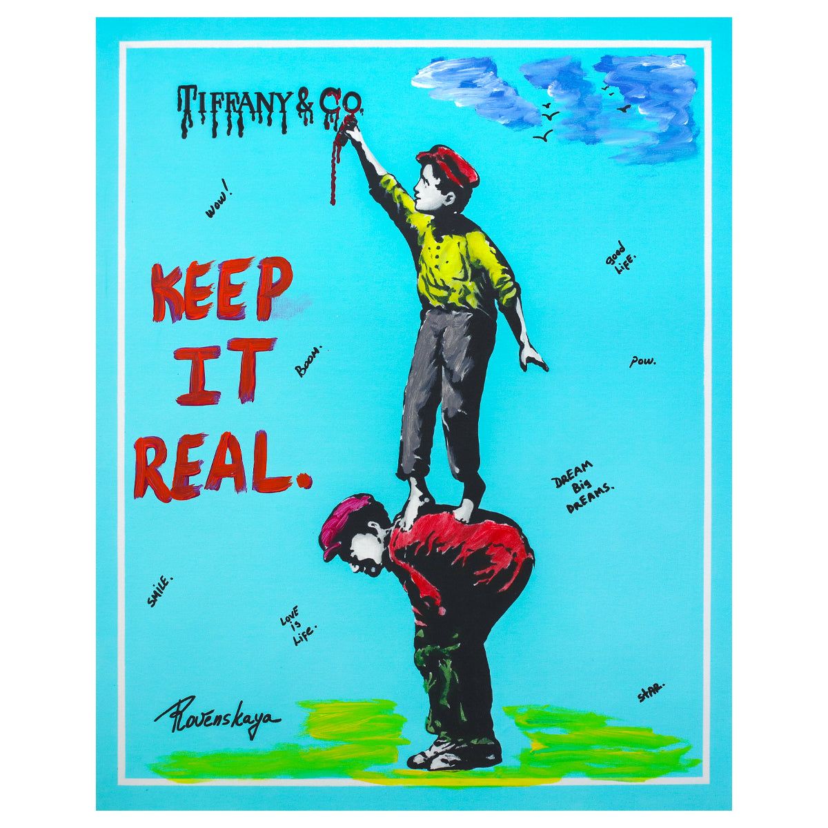 Nastya Rovenskaya- Mixed Media "Creation"