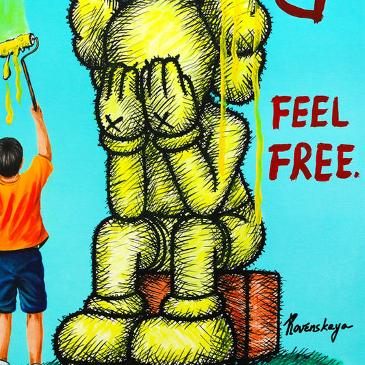 Nastya Rovenskaya- Mixed Media "Imagination"