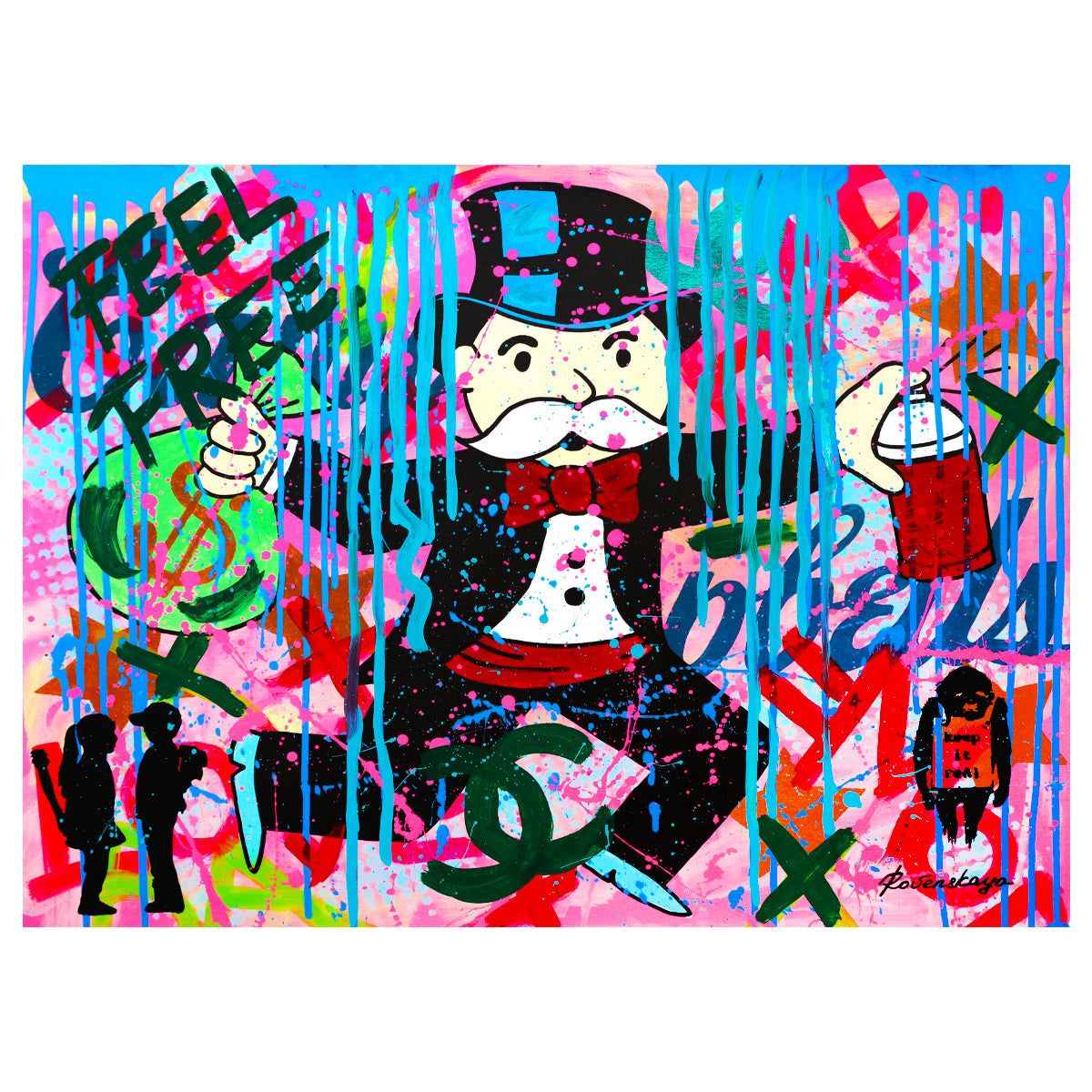 Nastya Rovenskaya- Mixed Media "Love Camp"