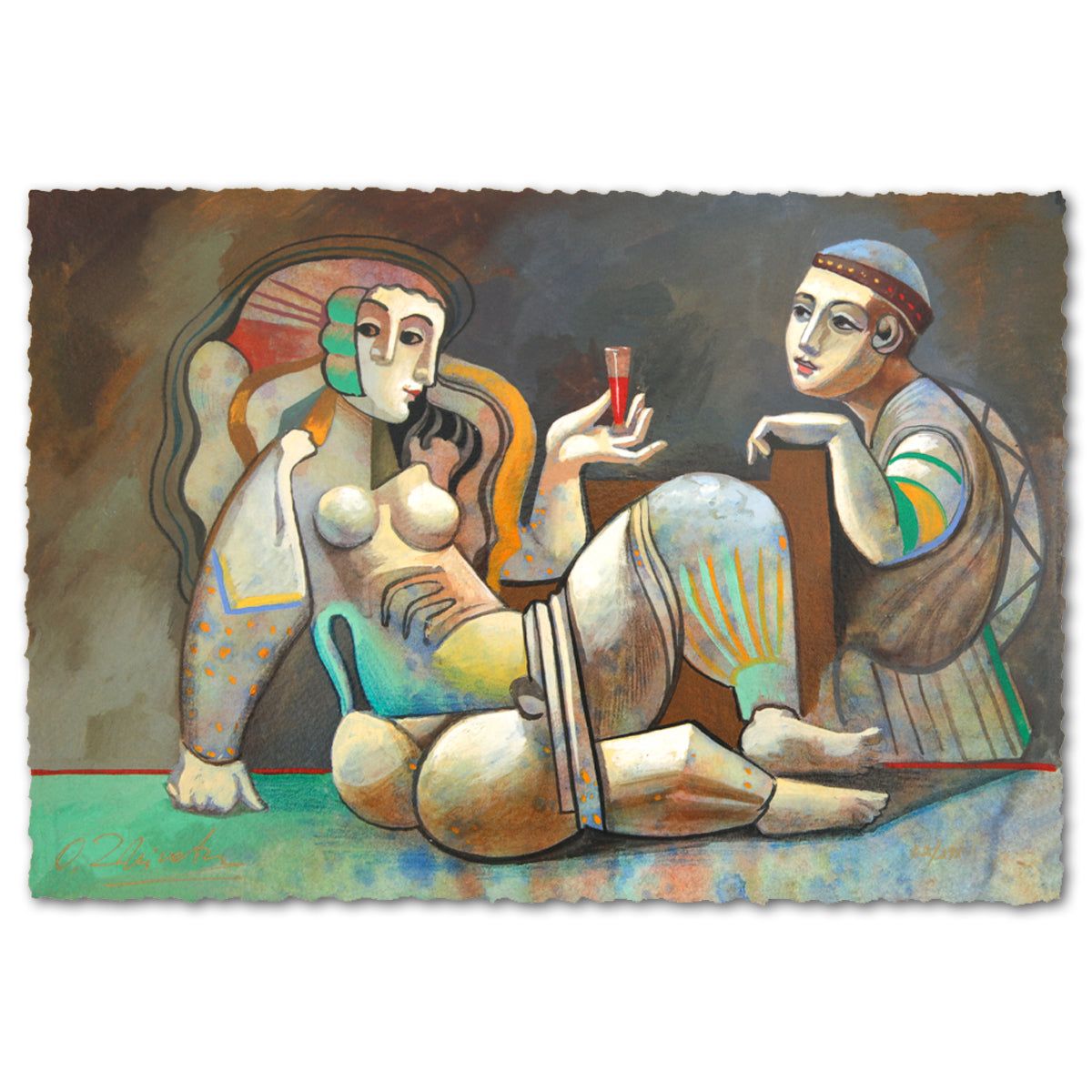 Oleg Zhivetin- Silkscreen "Dream IV"