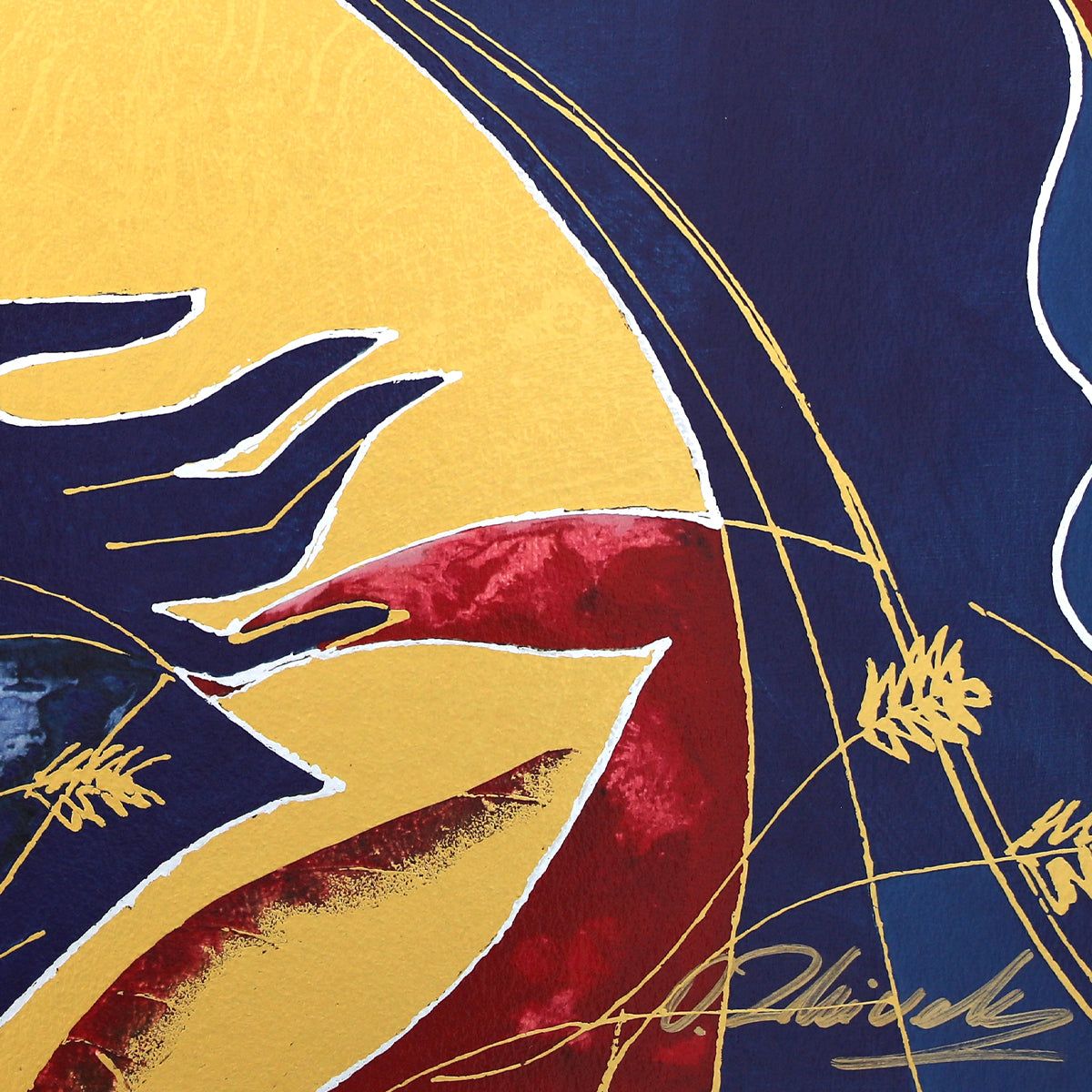 Oleg Zhivetin- Silkscreen "The Promise"