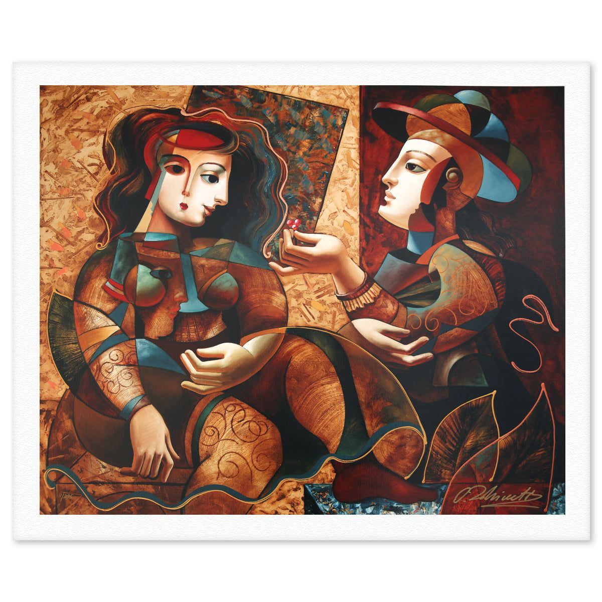 Oleg Zhivetin- Silkscreen "The Small Gift"