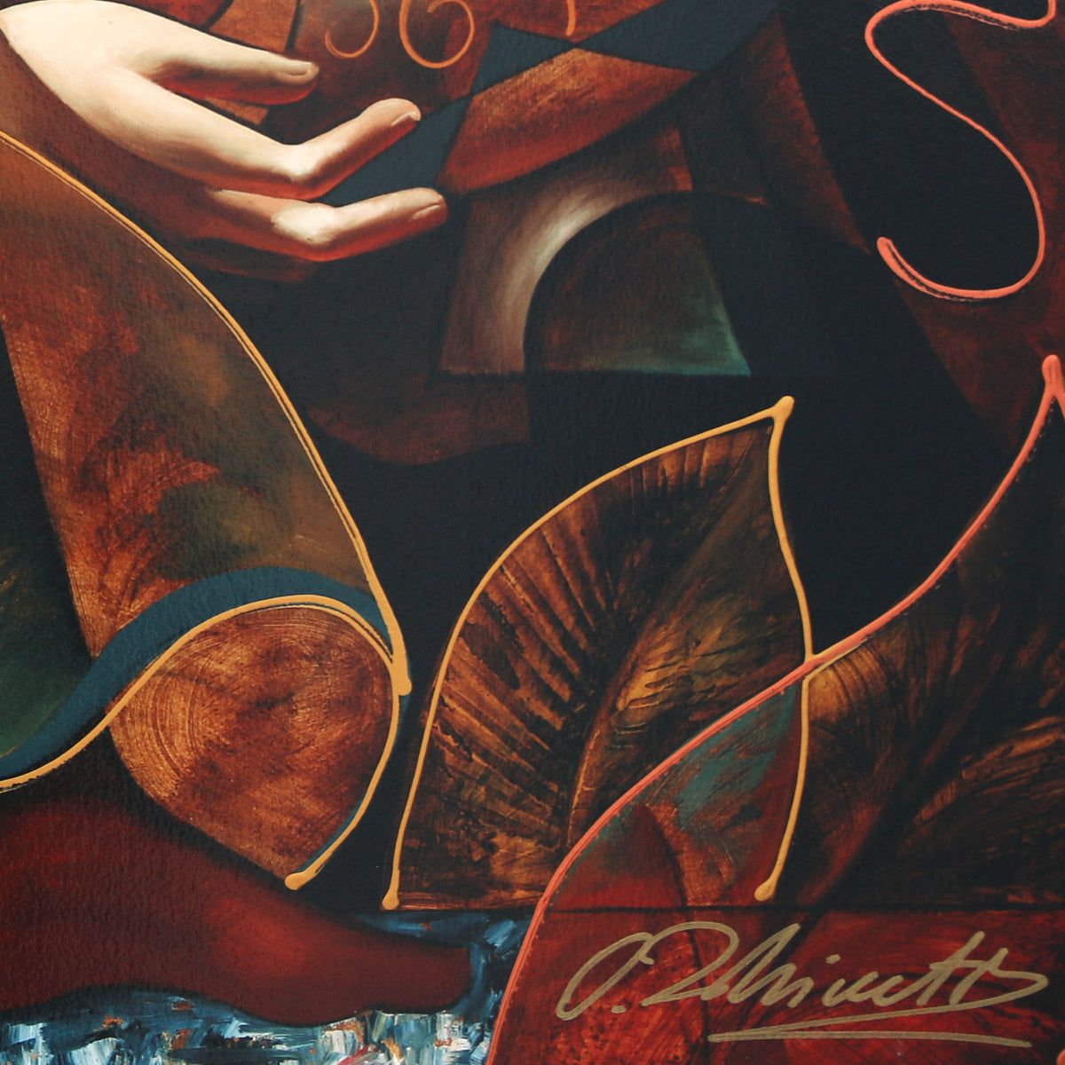 Oleg Zhivetin- Silkscreen "The Small Gift"