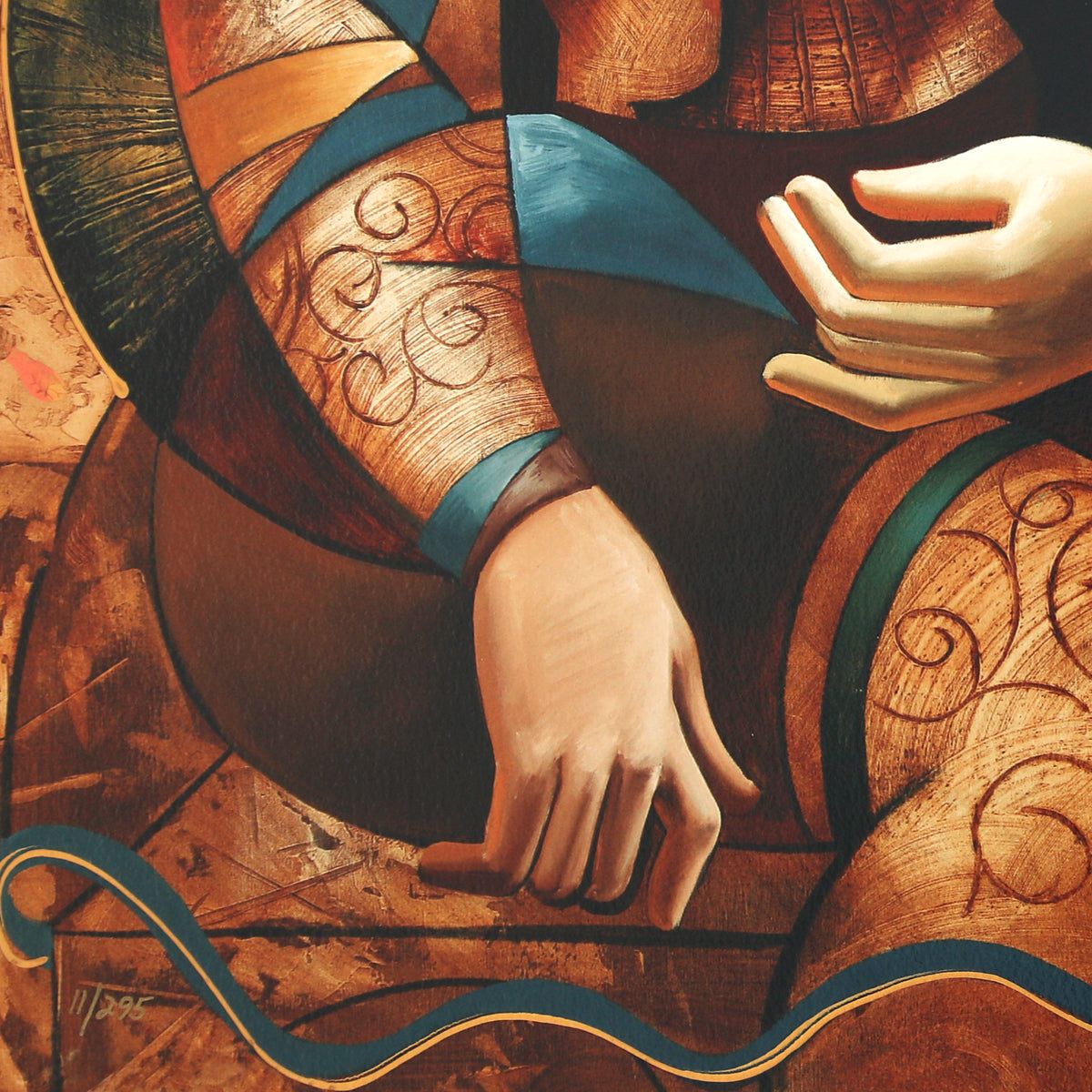 Oleg Zhivetin- Silkscreen "The Small Gift"