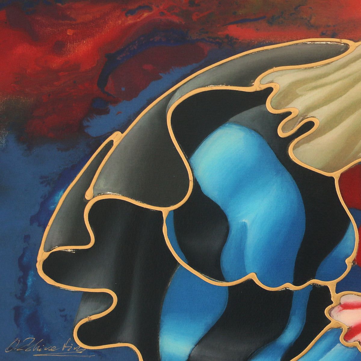 Oleg Zhivetin- Silkscreen "Dreamer"