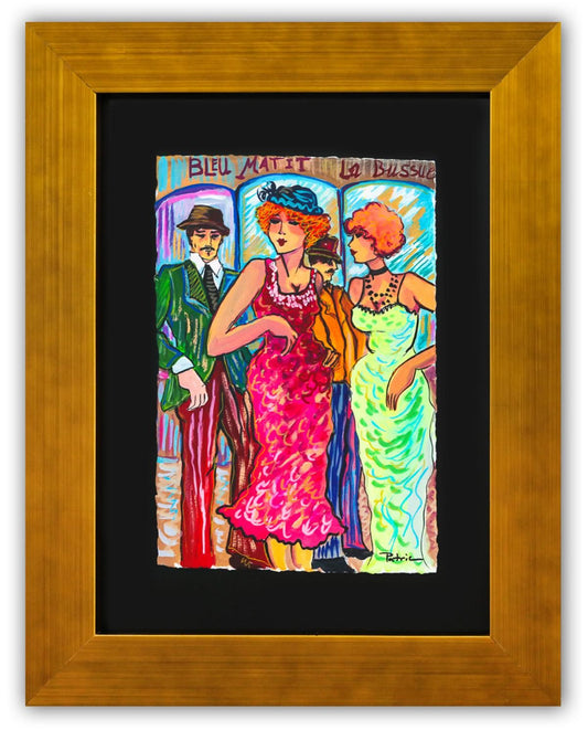 Patricia Govezensky- Original Watercolor "Mattine"
