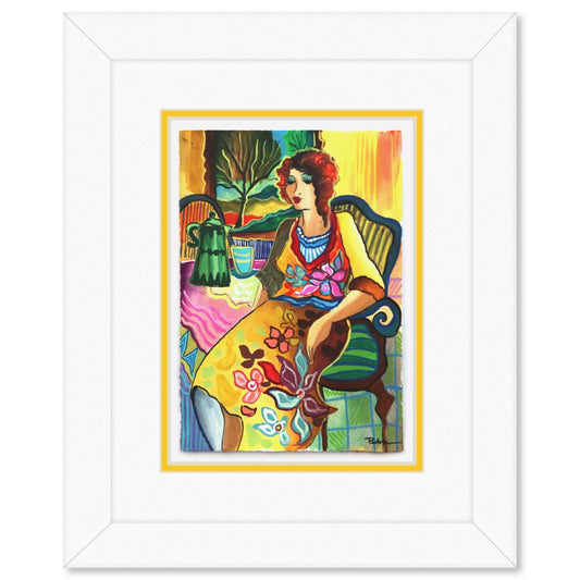 Patricia Govezensky- Original Watercolor "Suzzy"