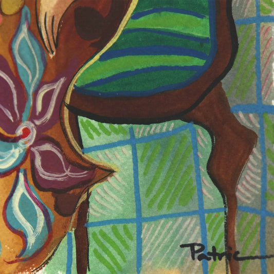 Patricia Govezensky- Original Watercolor "Suzzy"