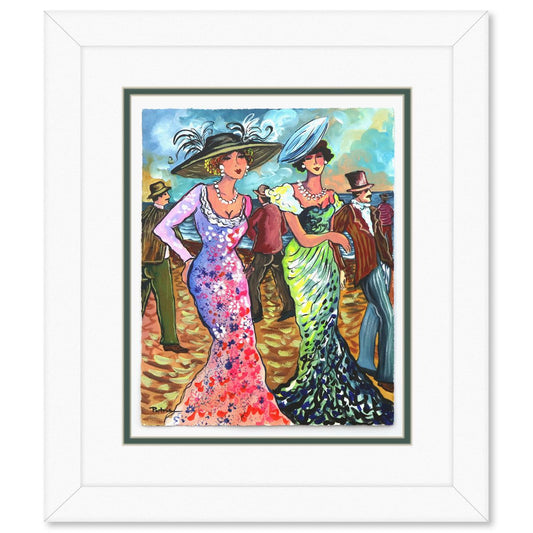 Patricia Govezensky- Original Watercolor "Women's world"