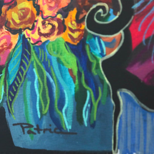 Patricia Govezensky- Original Watercolor "Ines and Sarah"
