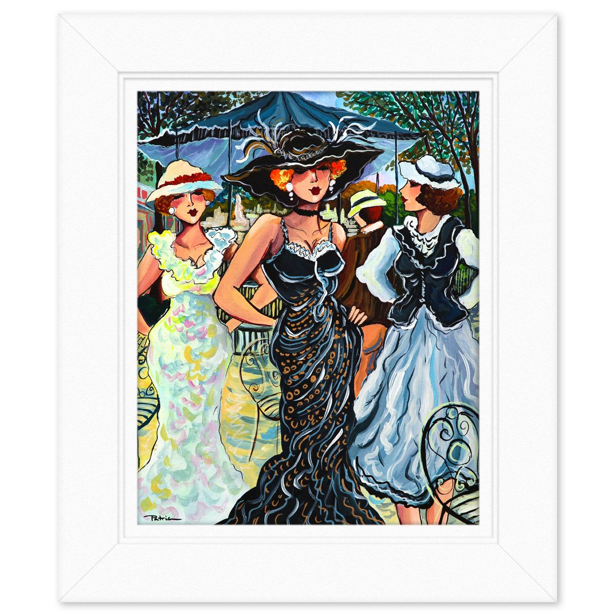 Patricia Govezensky- Original Acrylic on Canvas "Urban Melody"