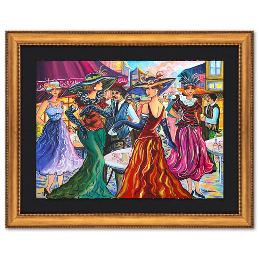 Patricia Govezensky- Original Watercolor on Paper "Celebration of Light"