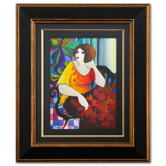 Patricia Govezensky- Original Watercolor "Quiet Contemplation"