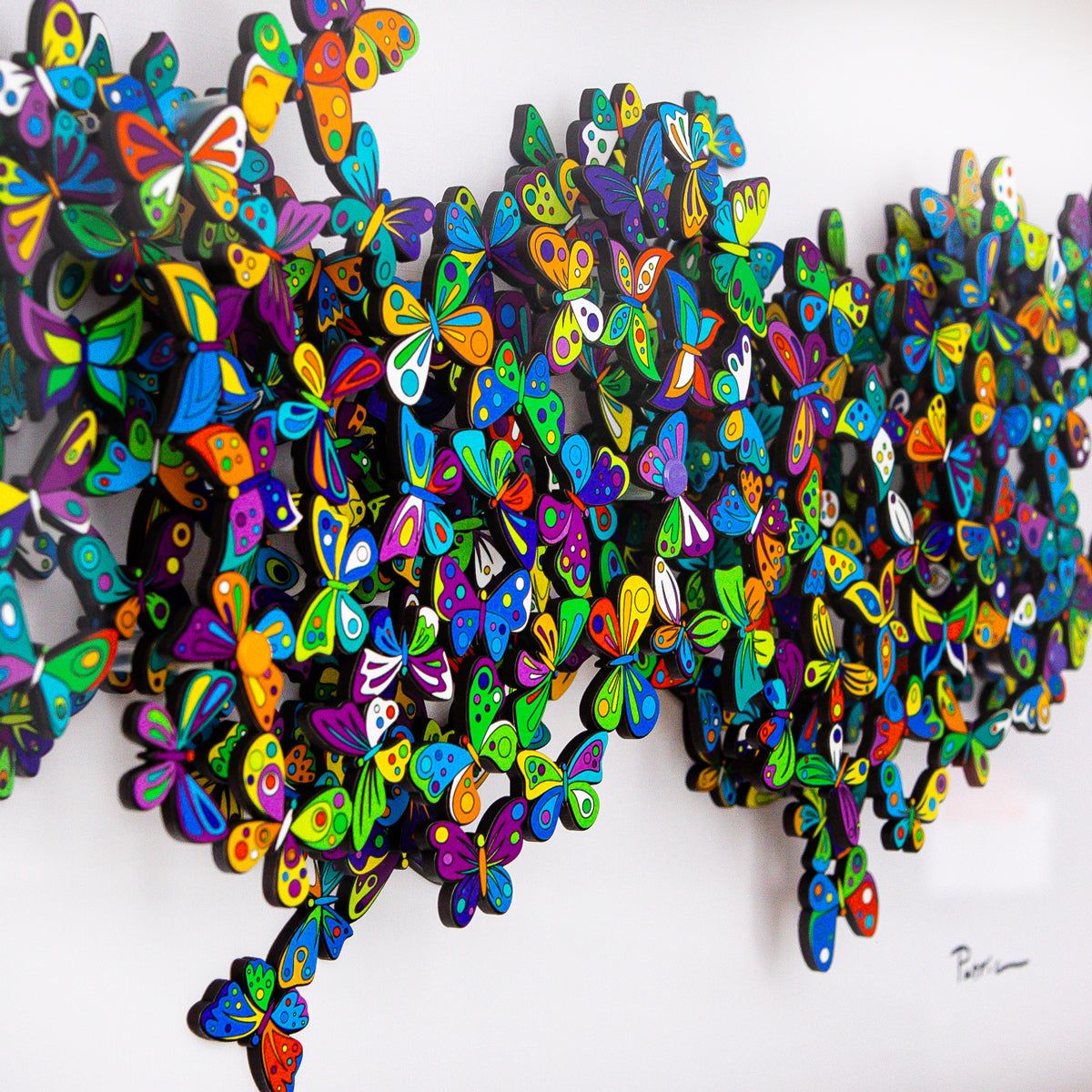 Patricia Govezensky- 3D Multilayered Woodcut "Tide"