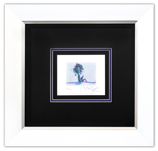 Peter Max- Original Lithograph "Figure Under Tree (Mini)"