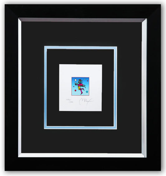 Peter Max- Original Lithograph "Cosmic Jumper"