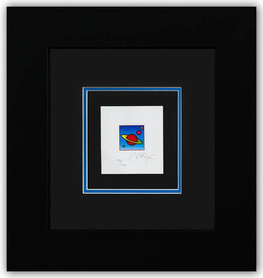 Peter Max- Original Lithograph "Cosmic Saturn"
