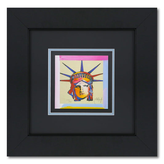 Peter Max- Original Lithograph "Liberty Head"