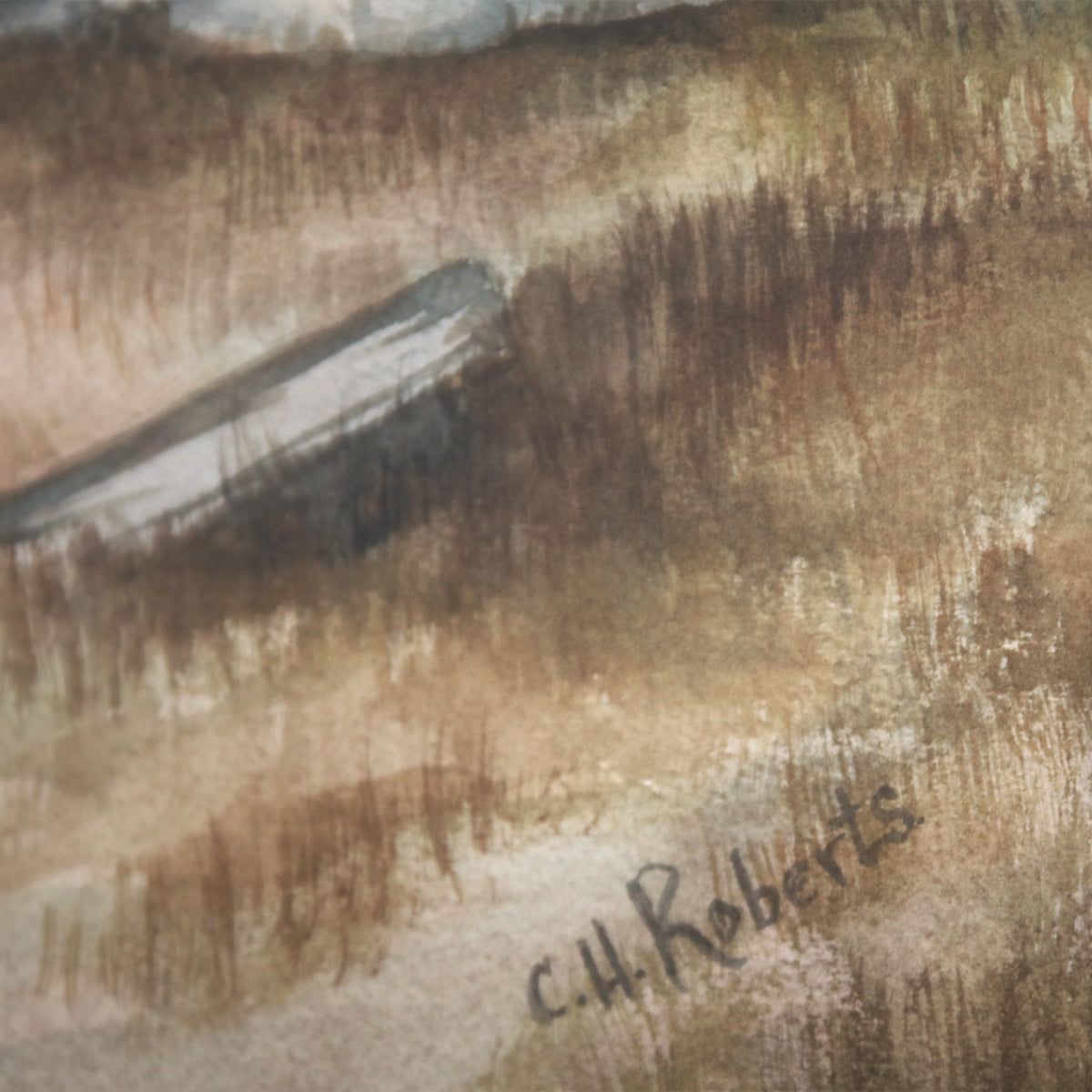 Roberts Clyde- Watercolor "Stonington Maine"