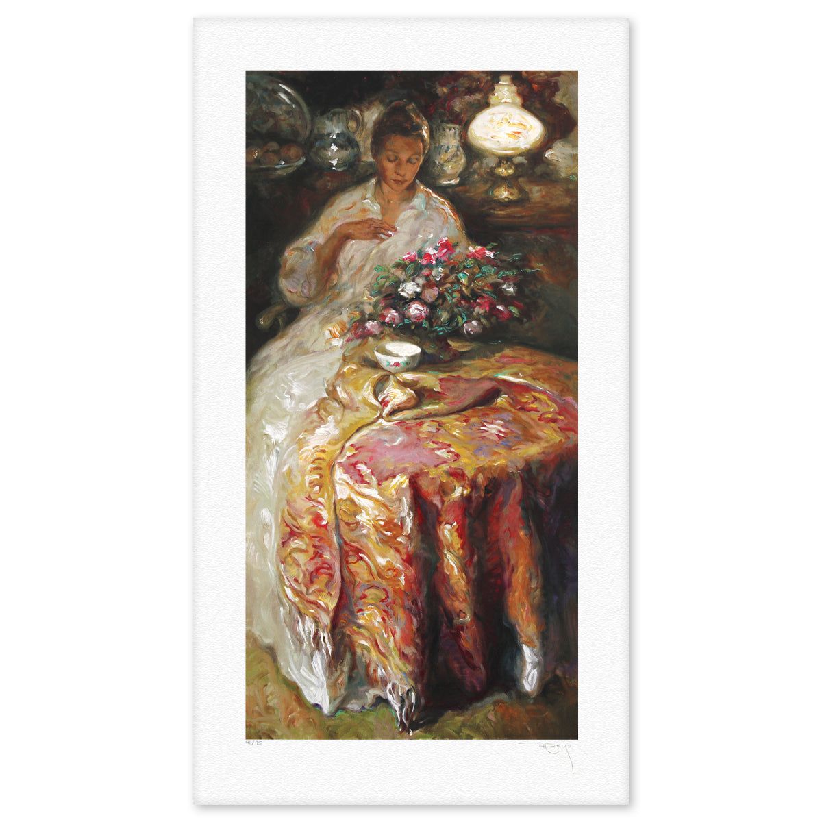 Royo- Serigraph "Winter"