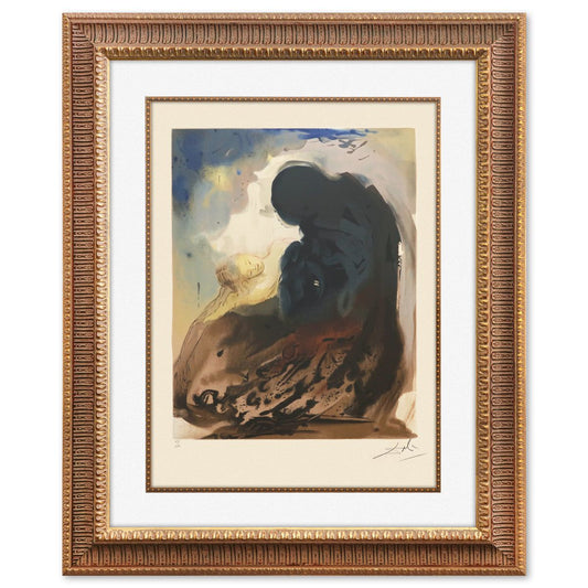 Salvador Dali- Original Lithograph "A voice is heard"
