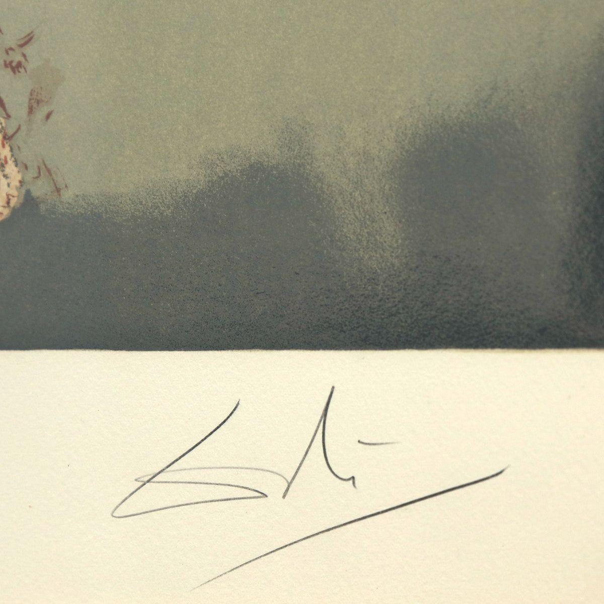 Salvador Dali- Original Lithograph "We Shall Go Up at Once"