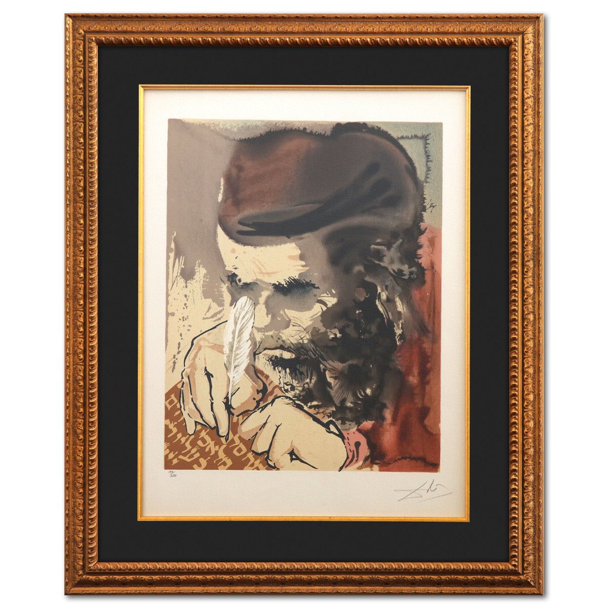 Salvador Dali- Original Lithograph "For that is thy life"